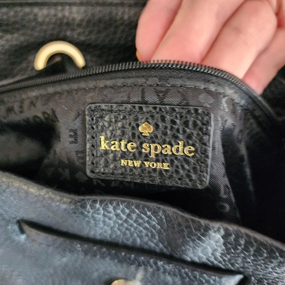 KATE SPADE PEBBLE LEATHER BACKPACK